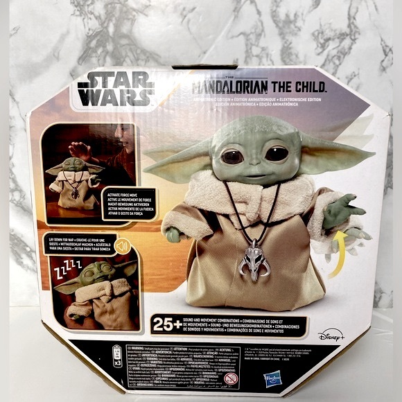 Star Wars Mandalorian The Child Talking toy NIB Christmas - Picture 3 of 3